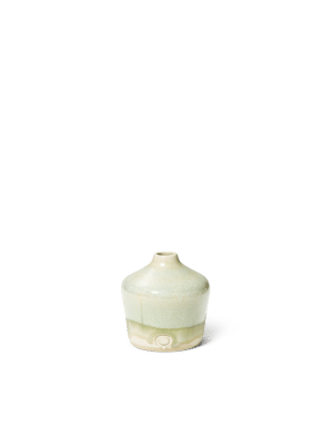 Ceramic Bottle Green