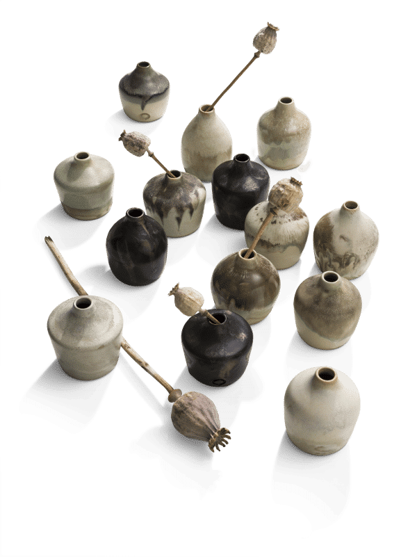 Ceramic Bottle Black - Image 3